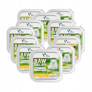 VetExpert Raw Paleo Pate Mini Puppy Turkey 150g